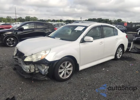 2010 Subaru Legacy 2.5I Premium z USA, uszkodzony, nr VIN 4S3BMBG60A3227823